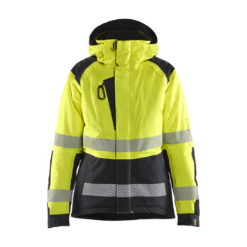 Hi-vis winter jacket Women´s Jaune/Noir