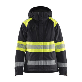 Hi-Vis winter jacket class1 Noir/Jaune