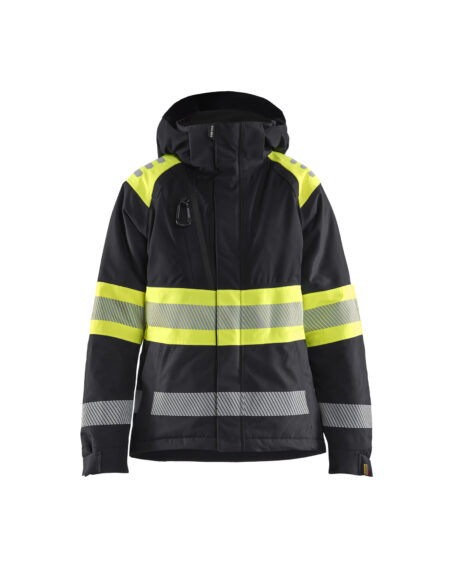 Hi-Vis winter jacket class1 Noir/Jaune