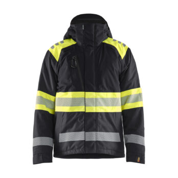 Hi-Vis winter jacket class1 Noir/Jaune