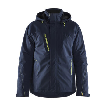 WRC Air Mesh Lined  Jacket DK Navy/ Hv Yellow