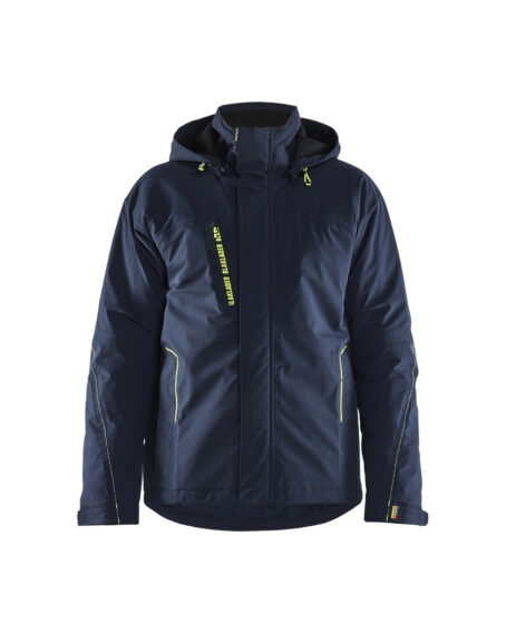 WRC Air Mesh Lined  Jacket DK Navy/ Hv Yellow