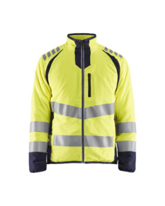 Veste isolante haute-visibilité Evolution Jaune fluo/Marine