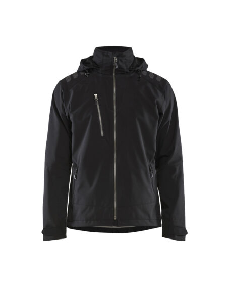 Veste softshell stretch 2D Noir