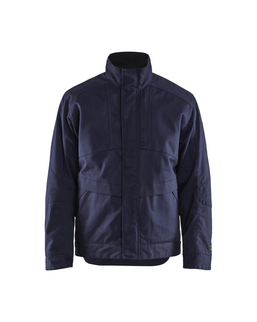 Veste hiver retardant flamme Marine