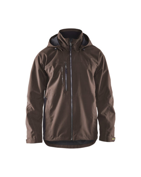 Veste hardshell Marron/Noir