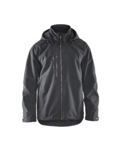 Veste hardshell Gris Foncé/Noir