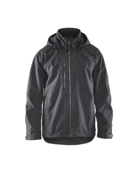 Veste hardshell Gris Foncé/Noir