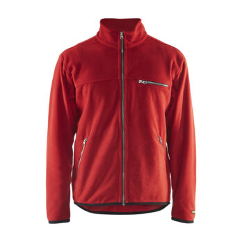 Veste micropolaire Rouge