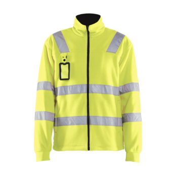 Veste polaire haute visibilité Jaune fluo