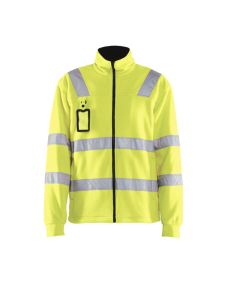 Veste polaire haute visibilité Jaune fluo