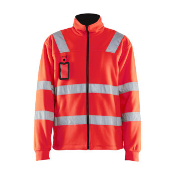 Veste polaire haute visibilité Rouge fluo