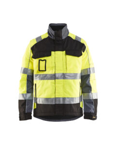 VESTE TRANSPORT HIVER Jaune fluo/Noir