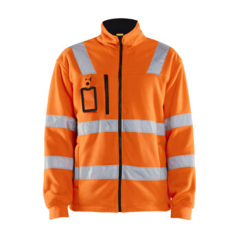 Veste polaire haute visibilité Orange fluo