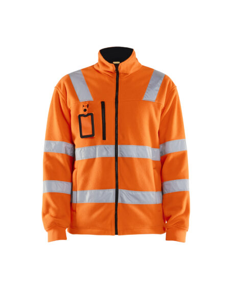 Veste polaire haute visibilité Orange fluo