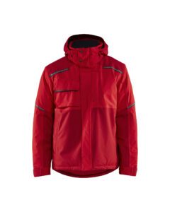 Veste hiver stretch 2D Rouge/rouge foncé