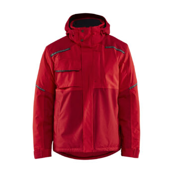 Veste hiver stretch 2D Rouge/rouge foncé