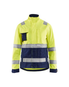 Veste HV Femme Jaune fluo/Marine