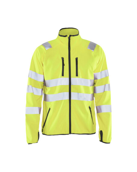 Veste softshell HV Jaune fluo