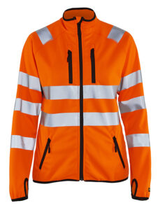 Veste softshell HV FEMME Orange fluo