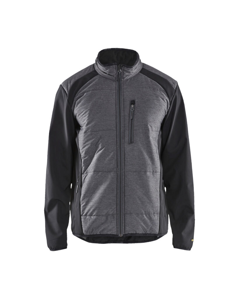 Veste hybride Noir/Gris foncé