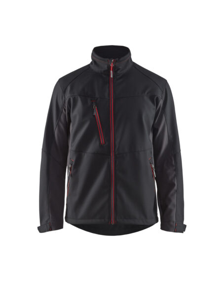 Veste Softshell Noir/Rouge