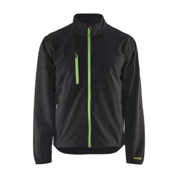 Veste Softshell stretch 2D Noir/vert