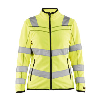 Veste micropolaire HV femme Jaune fluo