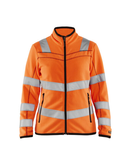 Veste micropolaire HV femme Orange fluo