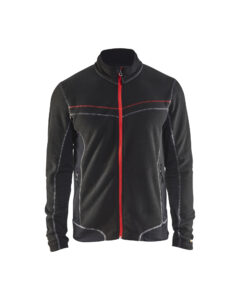 Veste micropolaire Noir