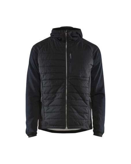 Veste hybride Marine foncé/Noir