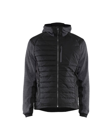 Veste hybride Gris Foncé/Noir