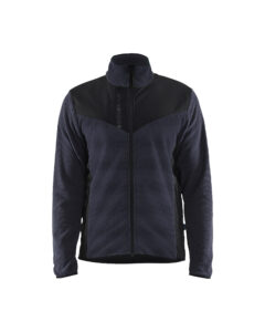 Knitted Jacket Dark navy/black