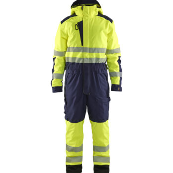 Hi-vis winter overall Jaune/Marine