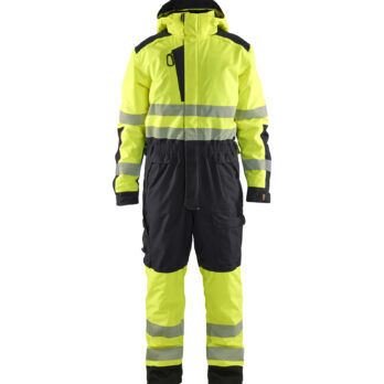 Hi-vis winter overall Jaune/Noir