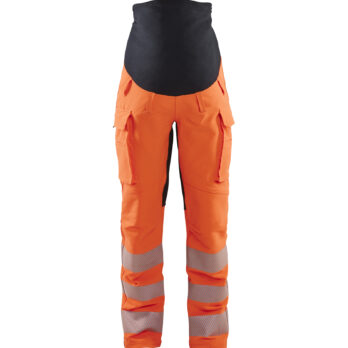 Hv trouser for pregnant Orange/Noir