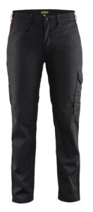 Pantalon Industrie femme Noir/Rouge