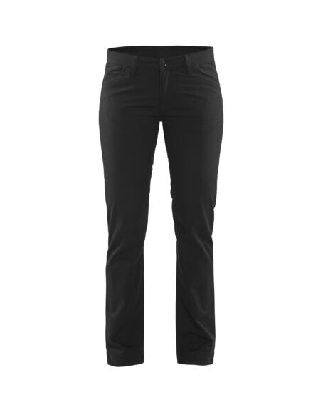 Chino Stretch 2D femme Noir