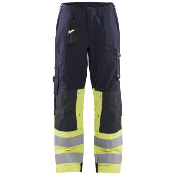 Multinorm Lady trousers cl 1 Marine/Jaune