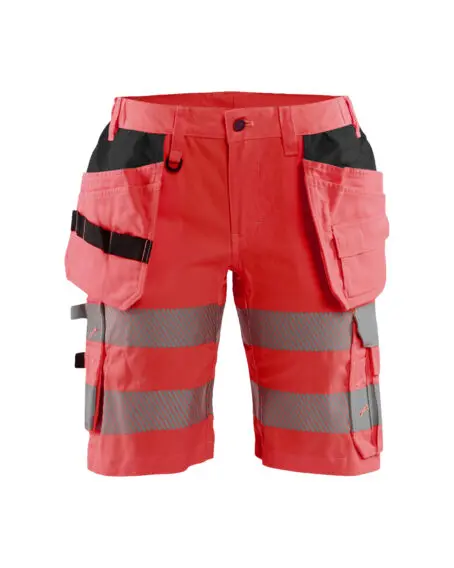 Hivis shorts 1 Women Stretch Rouge highviz