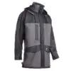 VESTE DE PLUIE DE TRAVAIL - Moray - gris/noir - North Ways