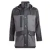 VESTE DE PLUIE DE TRAVAIL - Moray - gris/noir - North Ways – Image 2