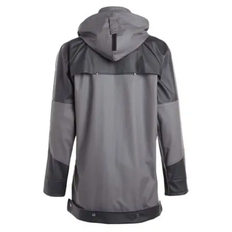 VESTE DE PLUIE DE TRAVAIL - Moray - gris/noir - North Ways – Image 3