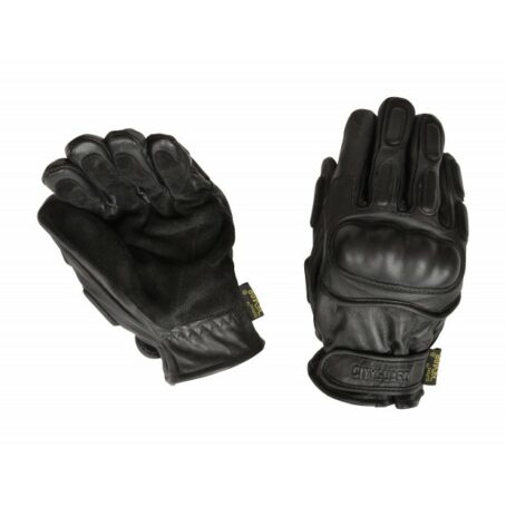 Gants d'intervention tout cuir coqué et kevlar - CityGuard