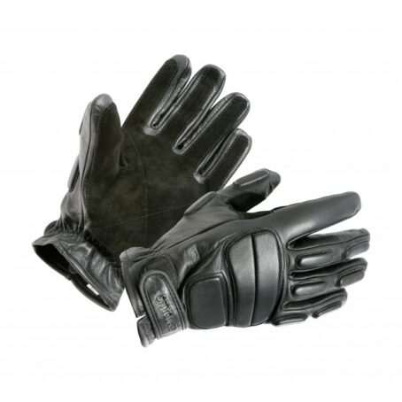 Gants d'intervention cuir noir - CityGuard