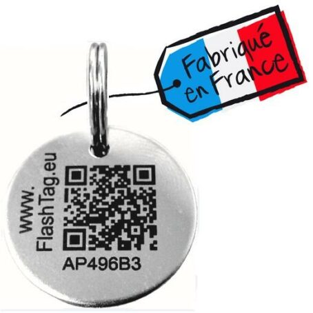 Médaille intelligente identifiée par QR Code pour chien ou chat – Image 3