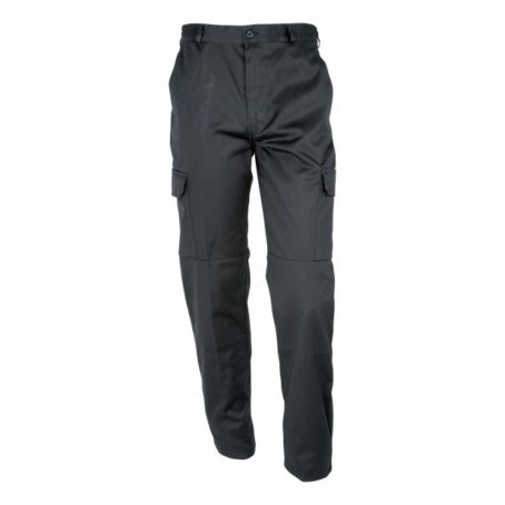 Pantalon basic polycoton noir - Idaho