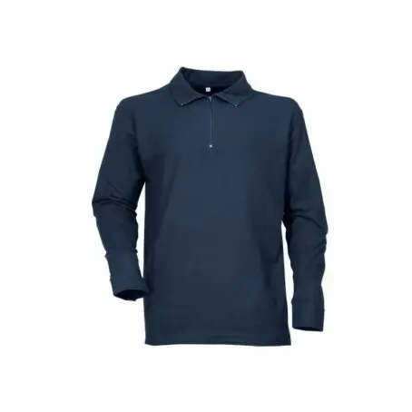 Chemise F1 Coton Kaki Cityguard - Col Zippé, 220g/m² 100% Coton, Tailles S à 3XL