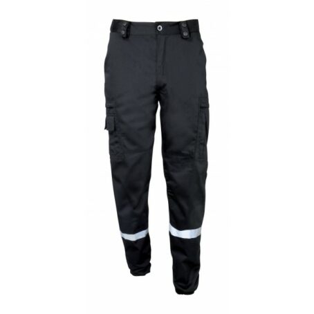 product 24 2 Pantalon Action noir avec bande réfléchissante - CityGuard