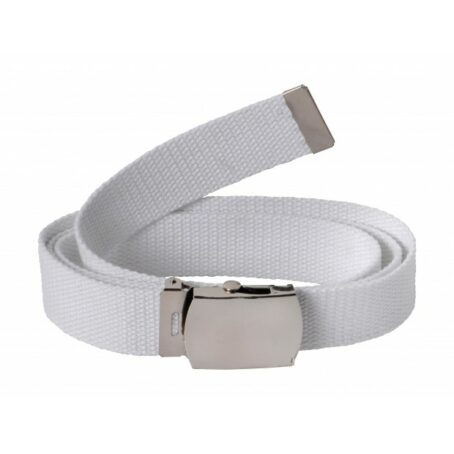 product 3 8 Ceinture toile unie blanc - CityGuard